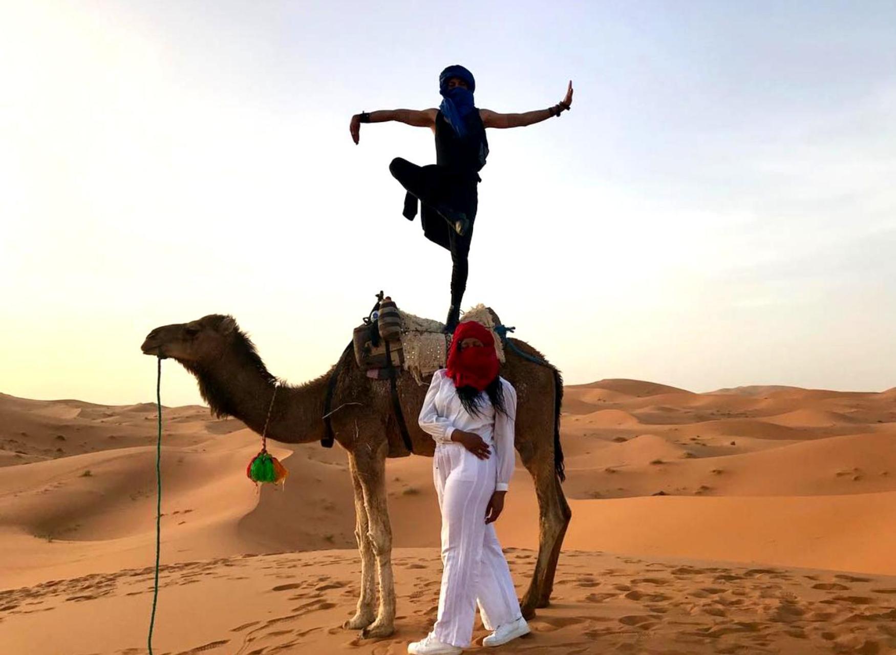 Bed and Breakfast Luxury Bedouin Camp Мерзуга Екстер'єр фото