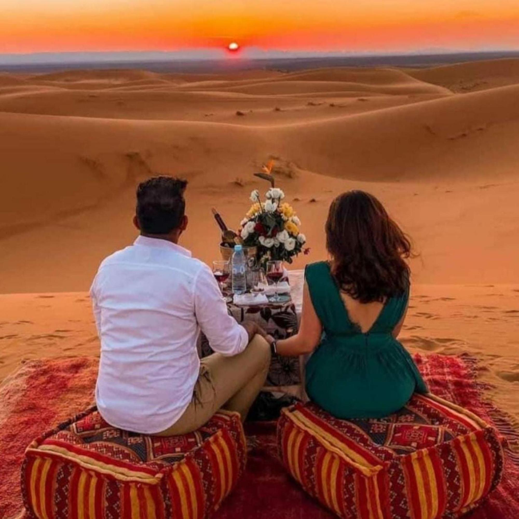 Bed and Breakfast Luxury Bedouin Camp Мерзуга Екстер'єр фото