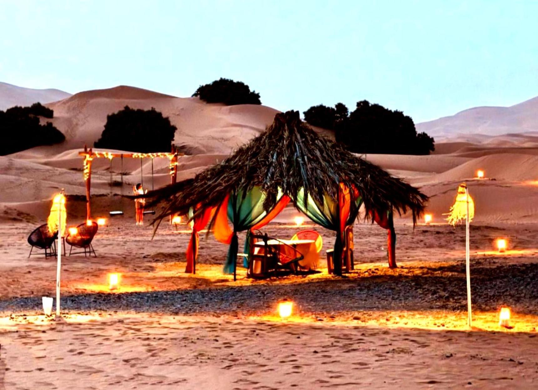 Bed and Breakfast Luxury Bedouin Camp Мерзуга Екстер'єр фото