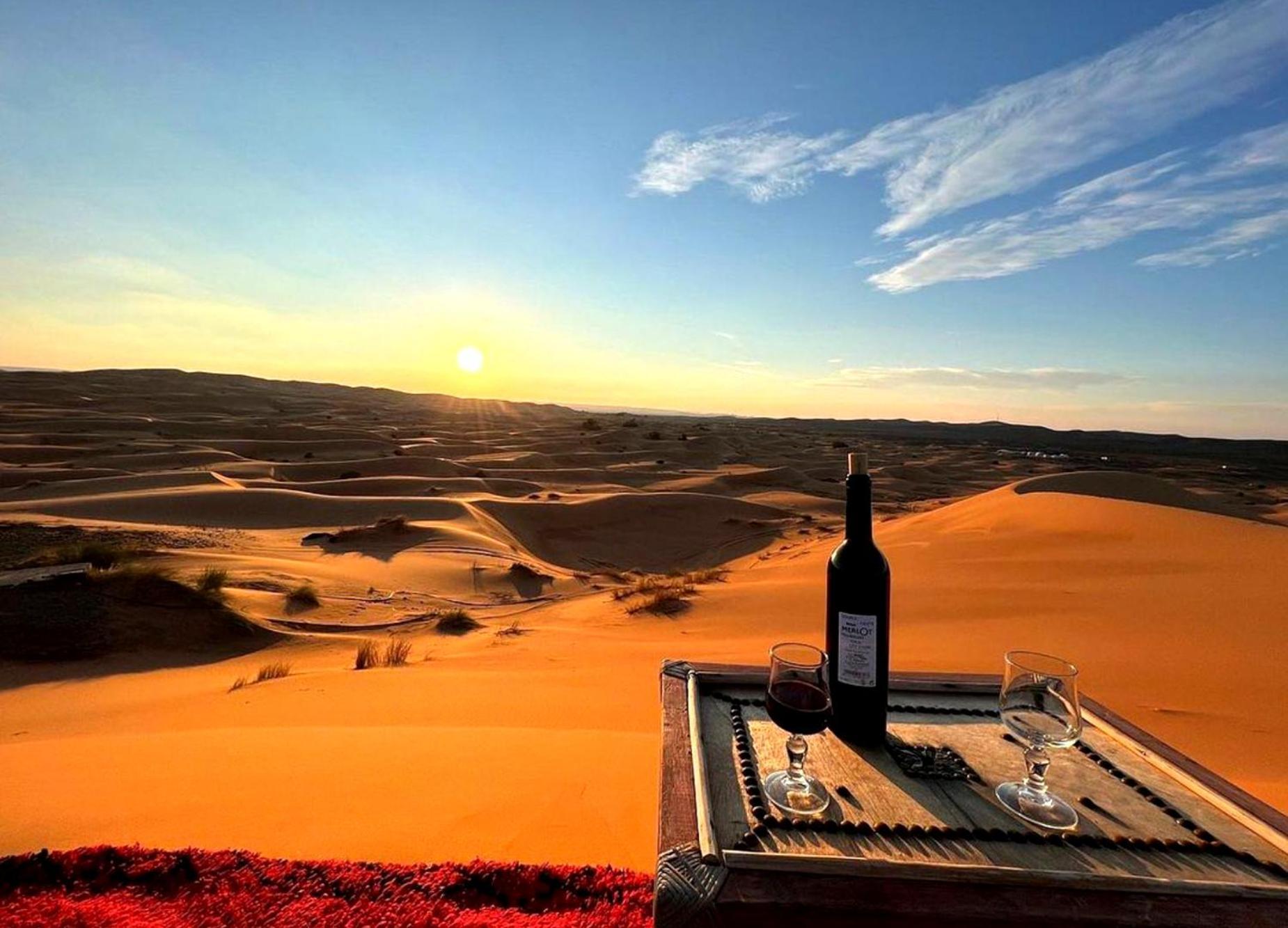 Bed and Breakfast Luxury Bedouin Camp Мерзуга Екстер'єр фото
