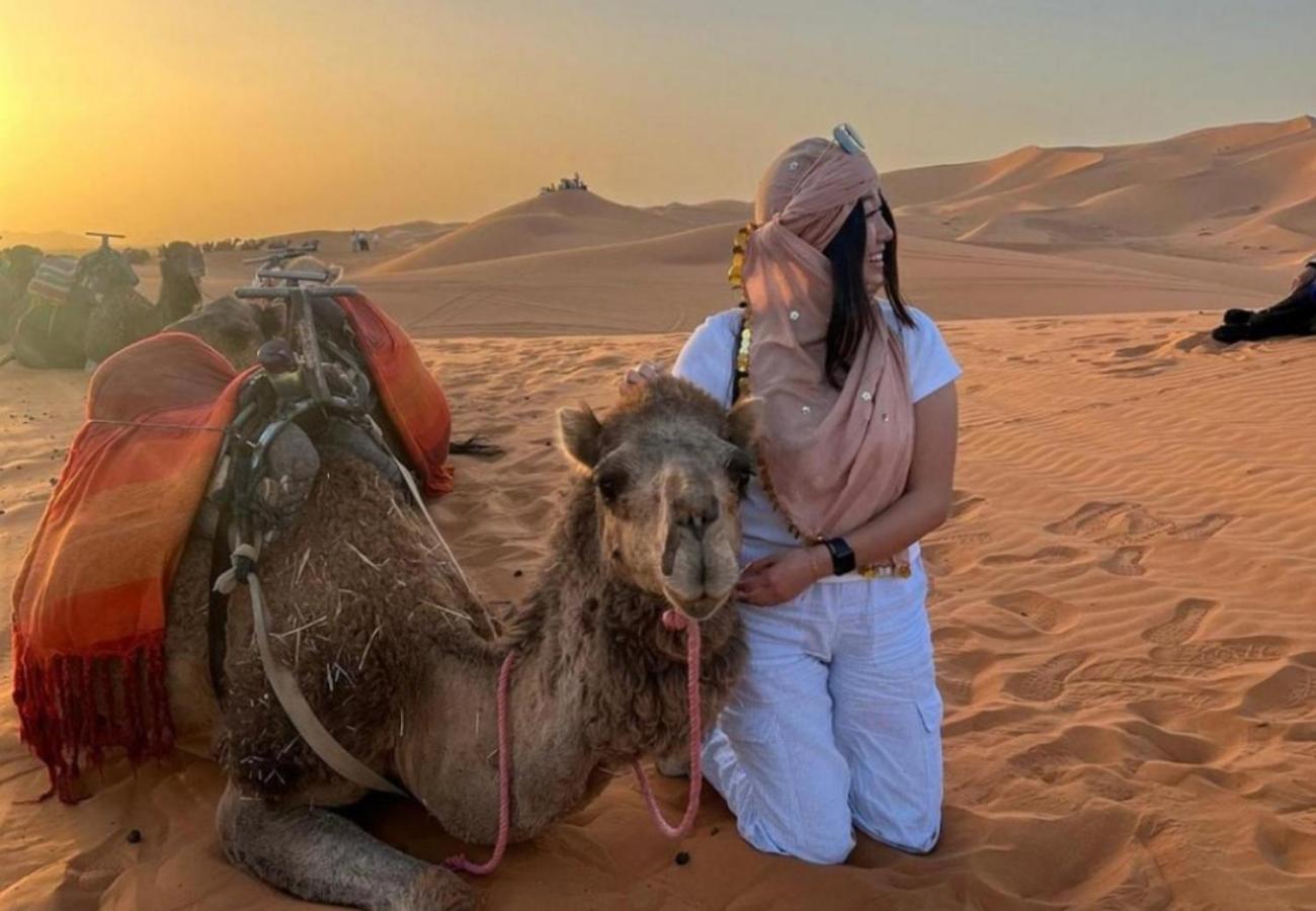Bed and Breakfast Luxury Bedouin Camp Мерзуга Екстер'єр фото